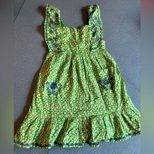 Mini Boden 3-4 years embroidered dress